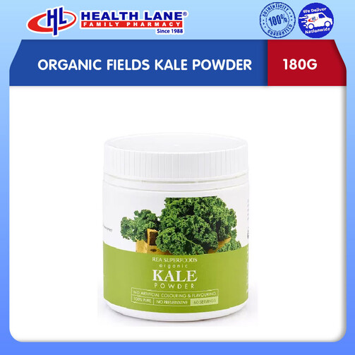 ORGANIC FIELDS KALE POWDER 180G